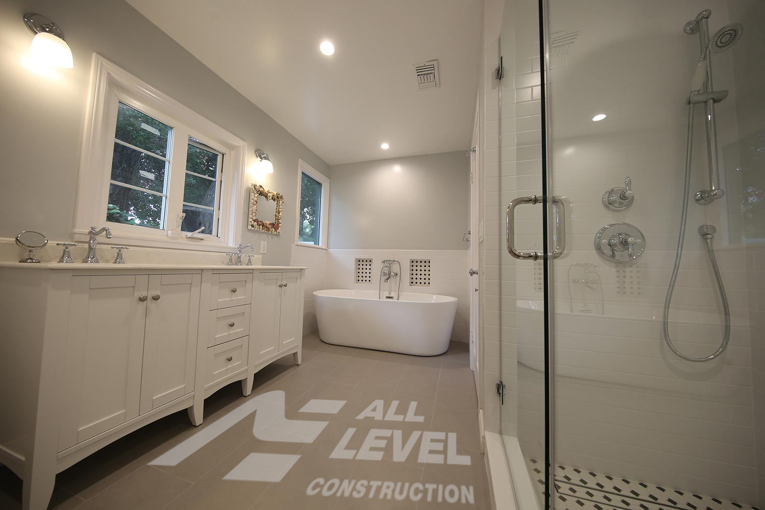 Luxury bath renovation Portland